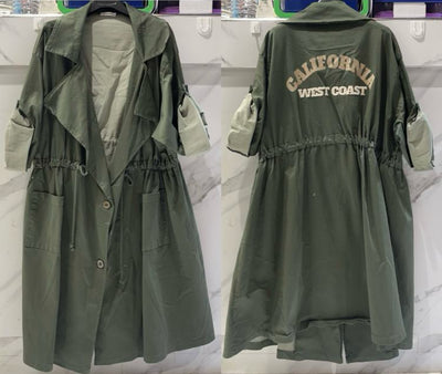 Trench-Coat Oversize "California West Coast